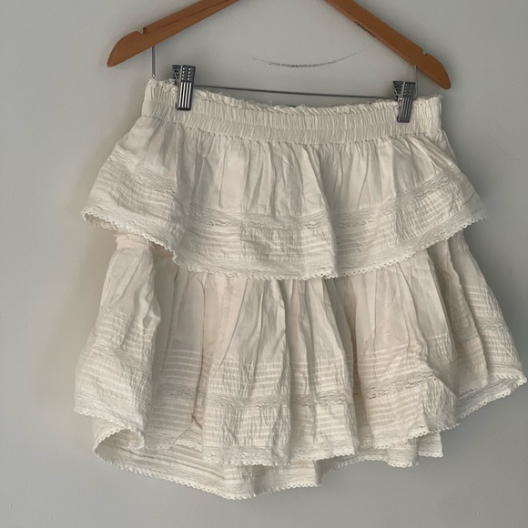 LoveShackFancy Ruffle Mini Heritage Skirt - Picture 6 of 15